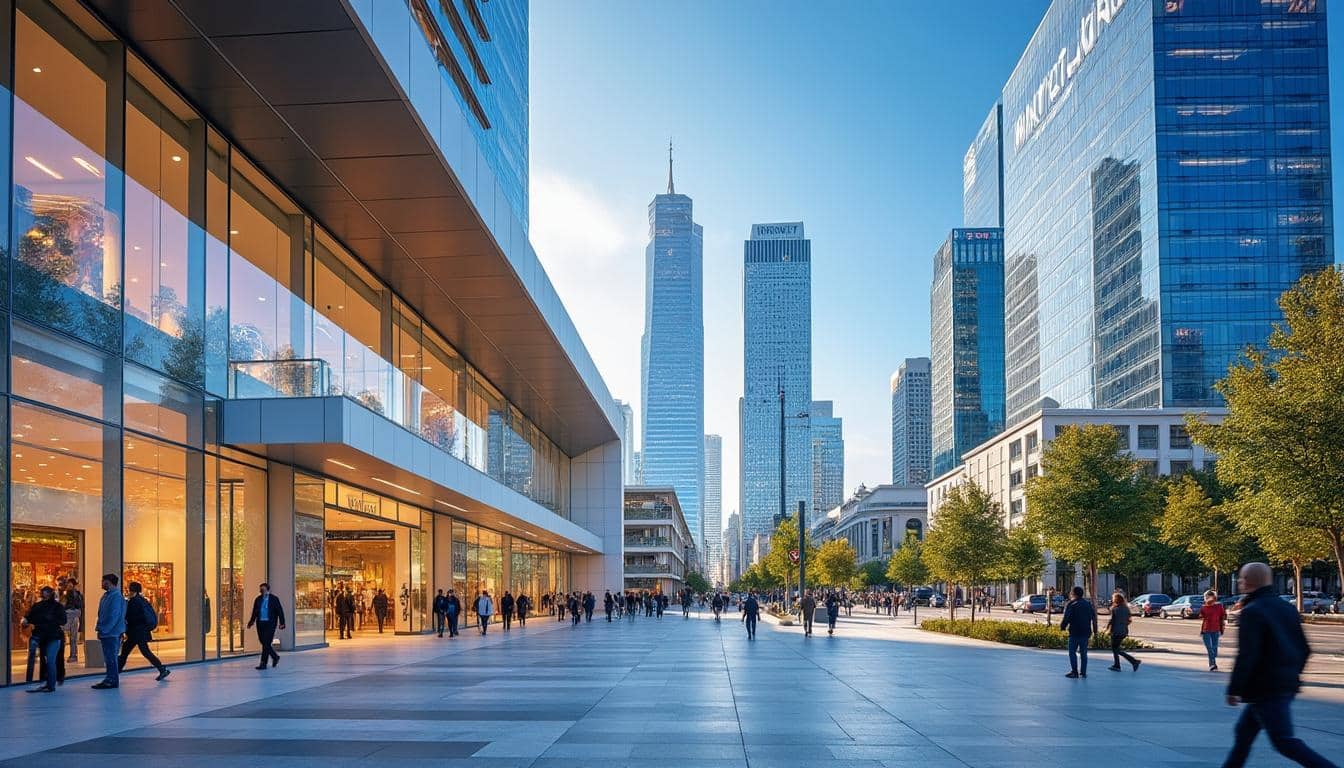 analyse des perspectives de rebond pour l'immobilier coté unibail-rodamco-westfield face à l'évolution des taux d'intérêt.