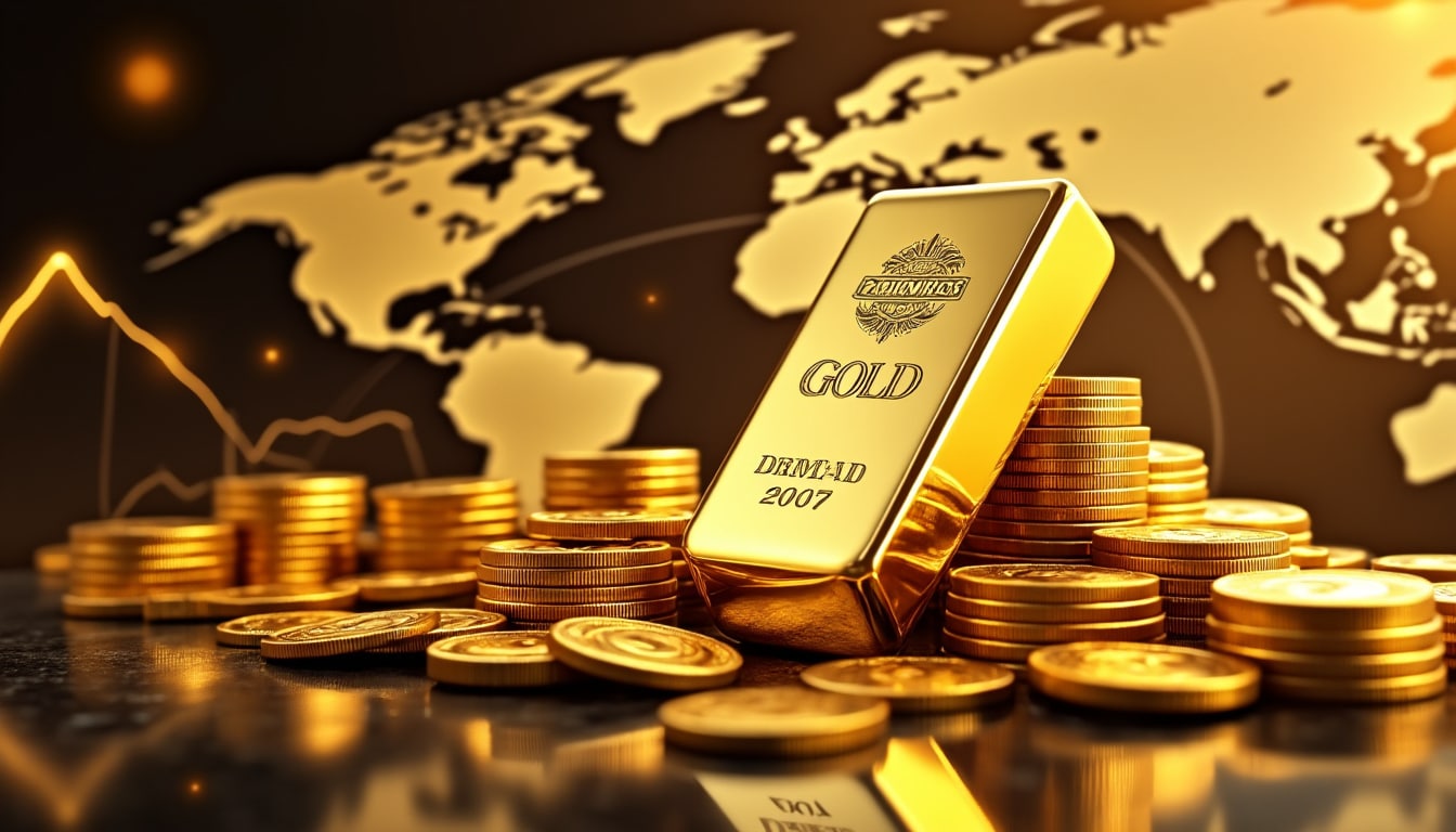découvrez pourquoi la demande d'or connaît une forte hausse selon le world gold council et les facteurs qui influencent cette tendance mondiale.